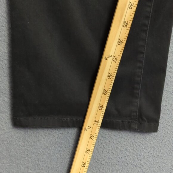 Polo Ralph Lauren Pants Men's 36x32 Fits 34x31 Black 5 Pocket Chino - Picture 7 of 12